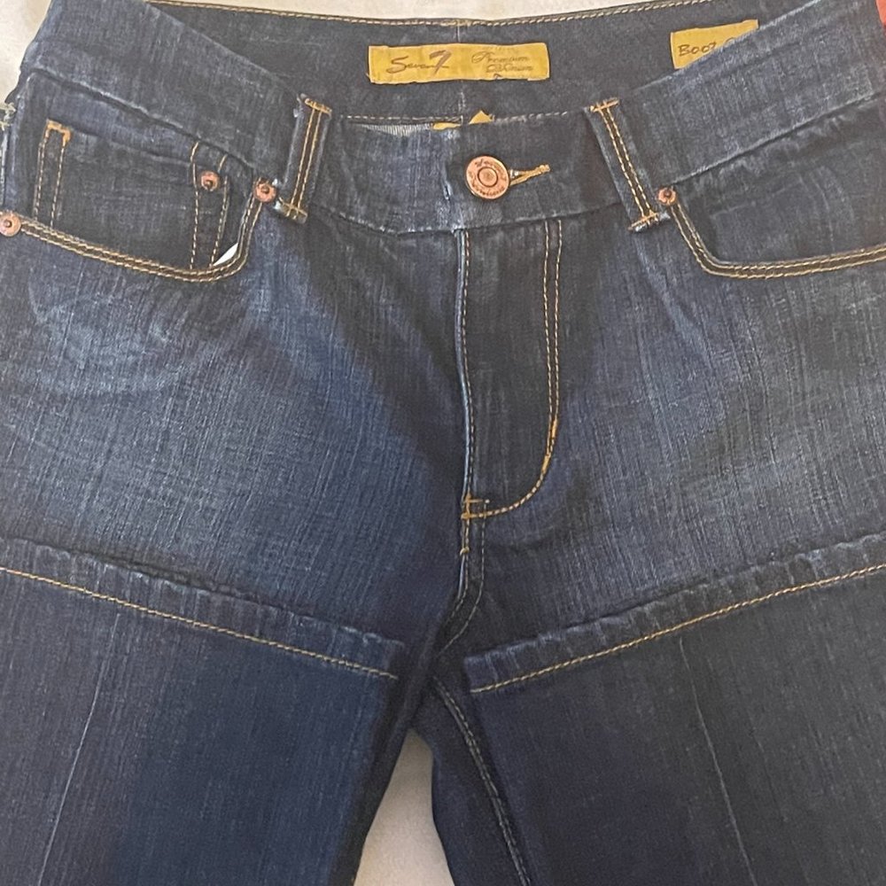 Seven7 Bootcut Jeans NWT Size 4 MS0071PD - Picture 4 of 7